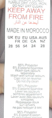 Boohoo Women’s Plus Grey Jersey Slip Dress Size 28