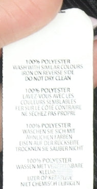 Boohoo Women’s Black Striped V-Neck Plus Size 24 Camisole Top