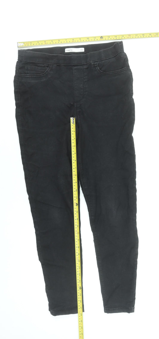 Dunnes Stores Womens Black Size 12 Jegging Slim Fit Stretch Jeans