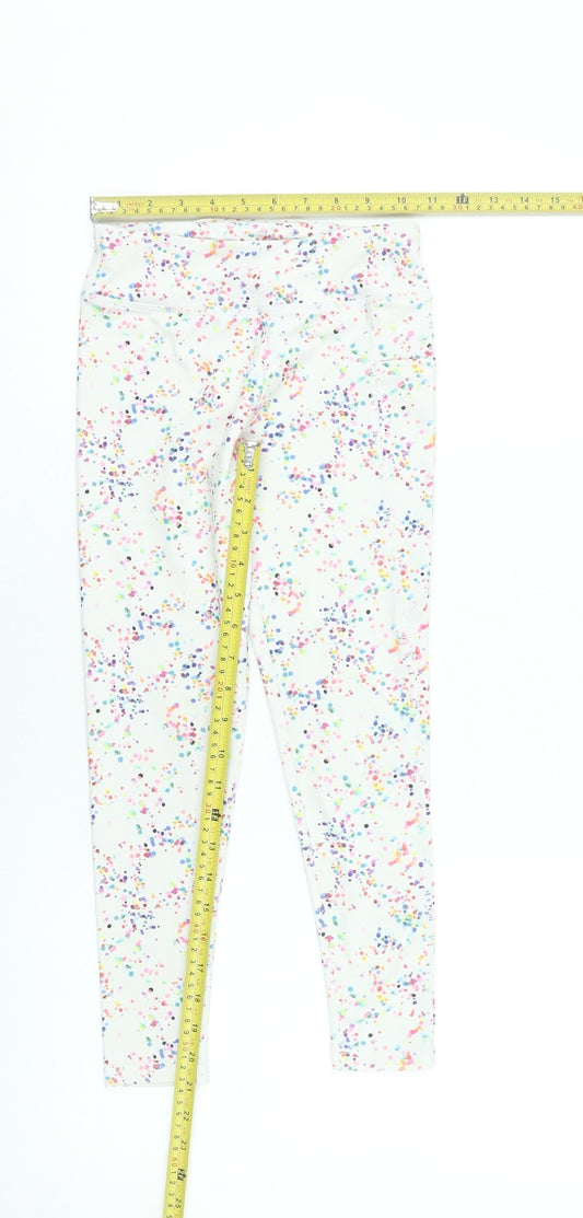 Leigh Tucker Willow Girls Multicoloured 7-8 Years Activewear Leggings