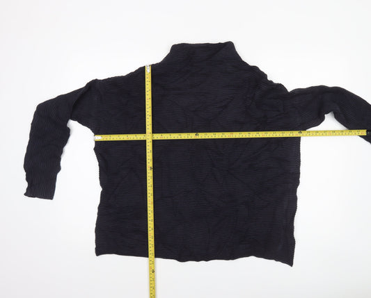 Womens UK Size L French Connection Black Pullover Jumper