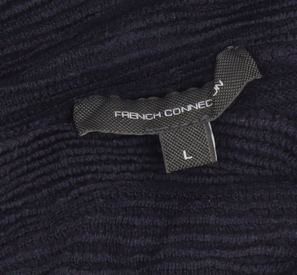 Womens UK Size L French Connection Black Pullover Jumper
