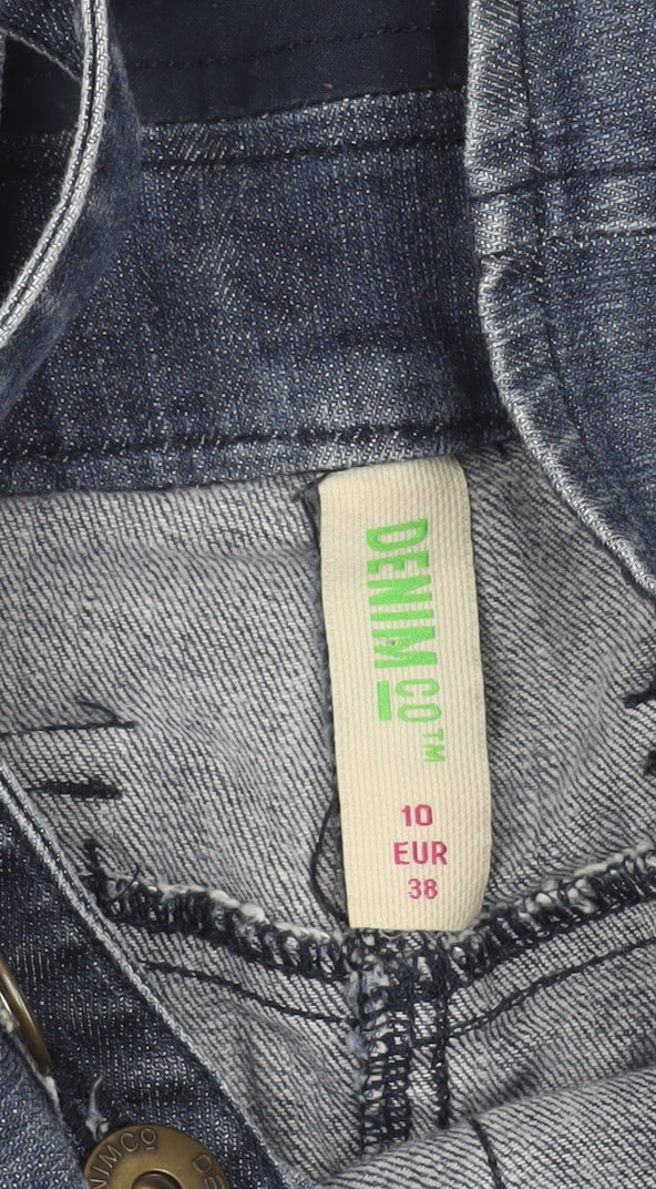 Womens UK Size 10 Denim Co A-Line Denim Skirt