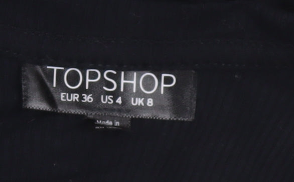 Womens UK Size 8 Topshop Bodycon Dress