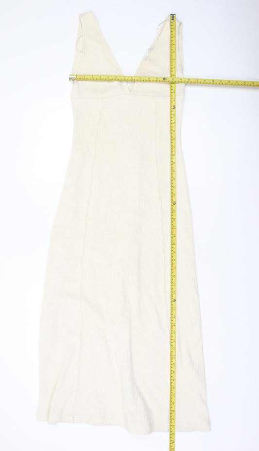 Womens UK Size S Zara Bodycon Dress
