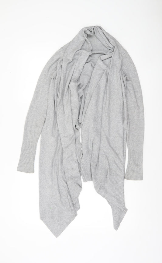 Womens UK Size 8 Ted Baker Grey Cardigan Jumper