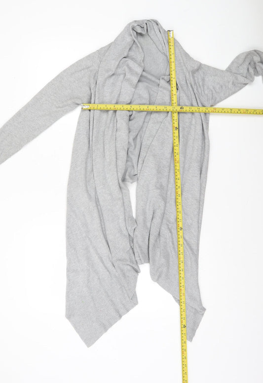 Womens UK Size 8 Ted Baker Grey Cardigan Jumper