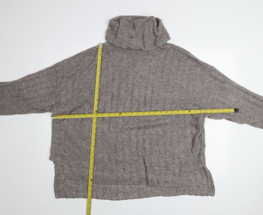 Womens UK Size 16 H&M Grey Pullover Jumper