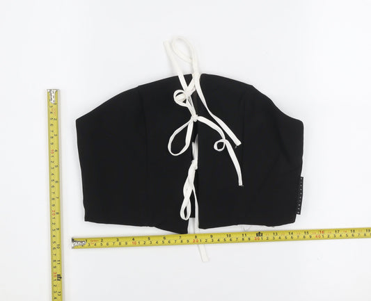 Missguided Women's Black Strapless Camisole Crop Top Size S