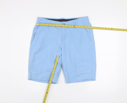 Under Armour Men's Blue HeatGear Chino Shorts Size 34 Regular Fit