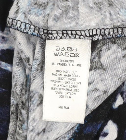 Womens UK Size 22/24 Mercer & Madison Multicoloured Basic T-Shirt