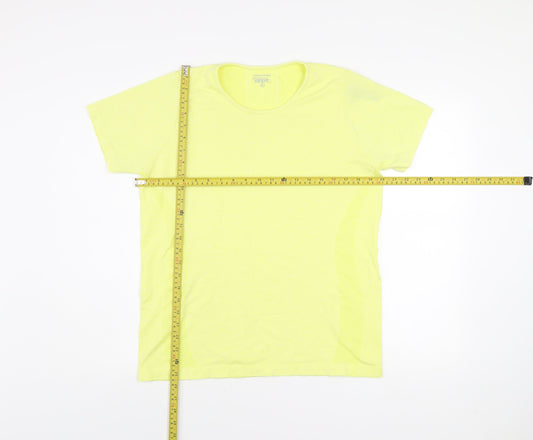Dunnes Stores Men's Yellow Performance Sport T-Shirt XL