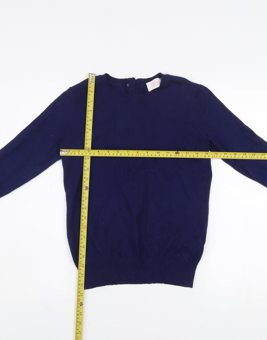 Womens UK Size 10 Savida Blue Pullover Jumper