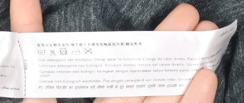 Jack Wills Womens Grey Slim Fit Crew Neck T-Shirt S