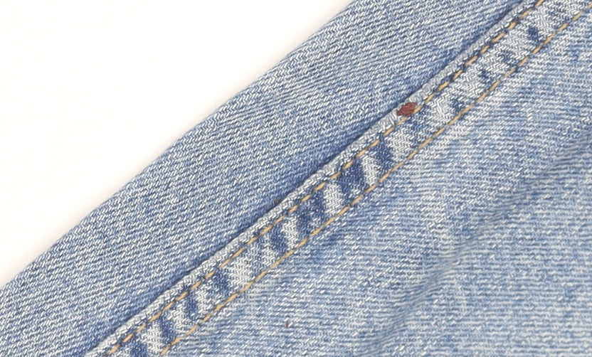 Womens UK Size 12 H&M Regular Fit Mom Blue Jeans