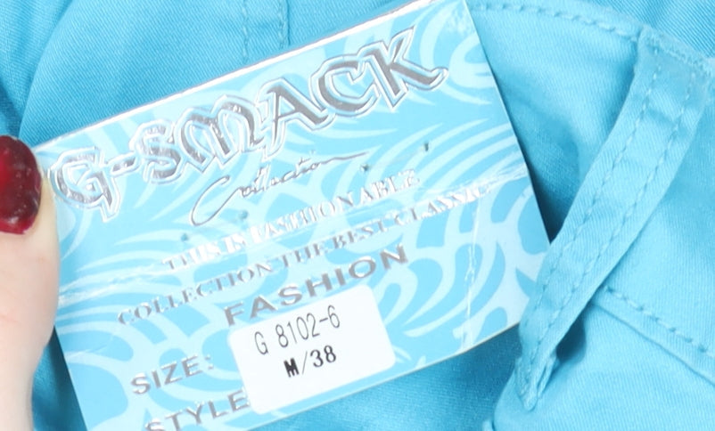 Womens UK Size M G-Smack Regular Fit Straight Blue Jeans