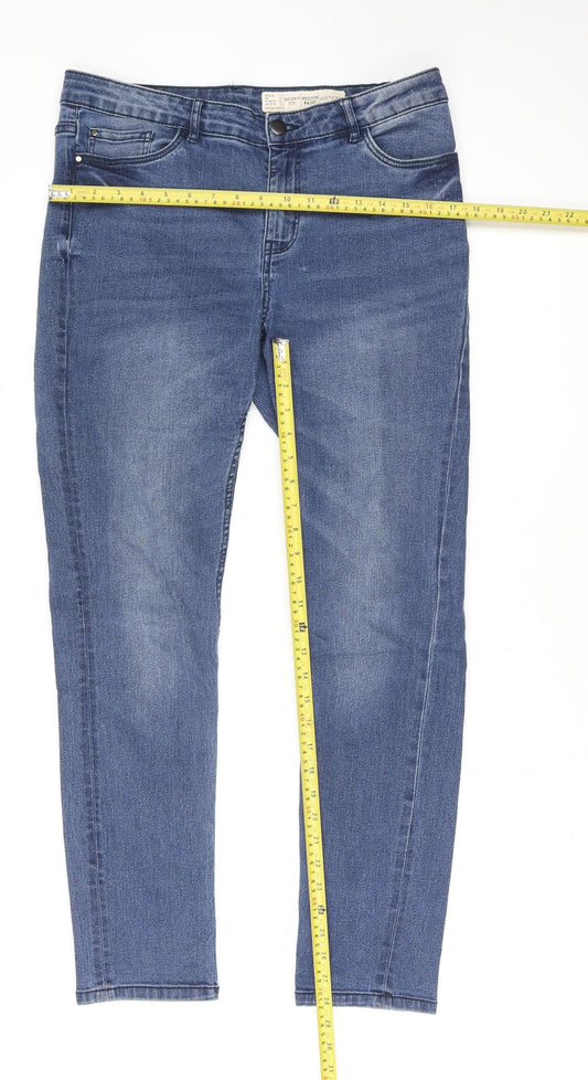 Esmara Women Blue Size 16 Skinny Fit Mid Rise Stretch Jeans
