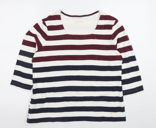 Womens UK Size 16 Gerry Weber Multicoloured Basic T-Shirt