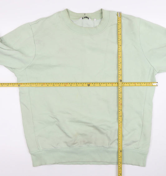 Mens UK Size L NEXT Green Pullover Sweatshirt