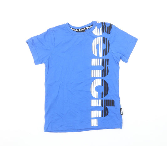 Boys UK Size 5-6 Years Bench Blue Basic T-Shirt