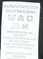 Womens UK Size L Dunnes Stores Black Basic T-Shirt