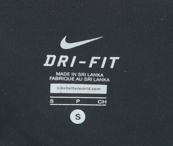 Nike Women's Black Dri-FIT Capri Leggings Size S Activewear