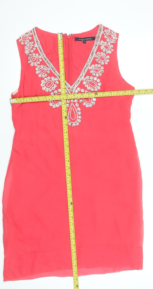 Womens UK Size 12 French Connection Shift Dress
