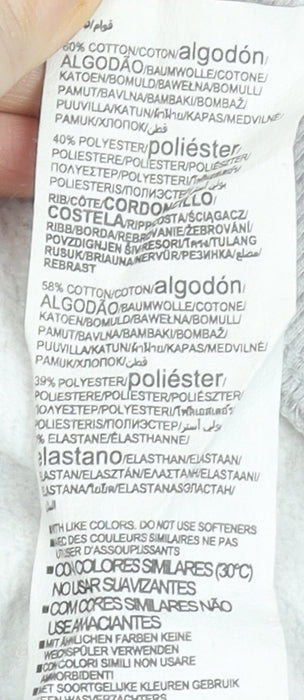 Under Armour Grey Long Sleeve Pullover Logo T-Shirt 18-24 Months Unisex