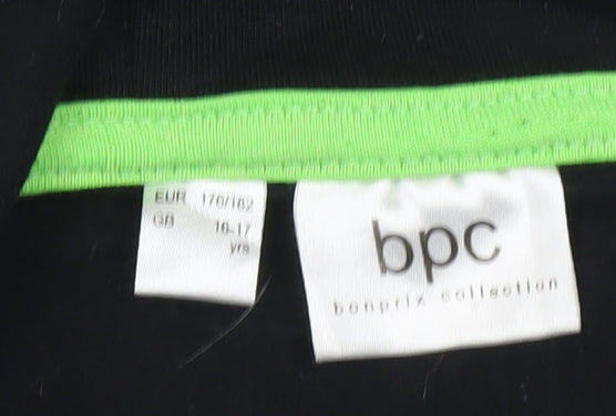 Boys UK Size 16 Years bpc bonprix collection Black Pullover Hoodie