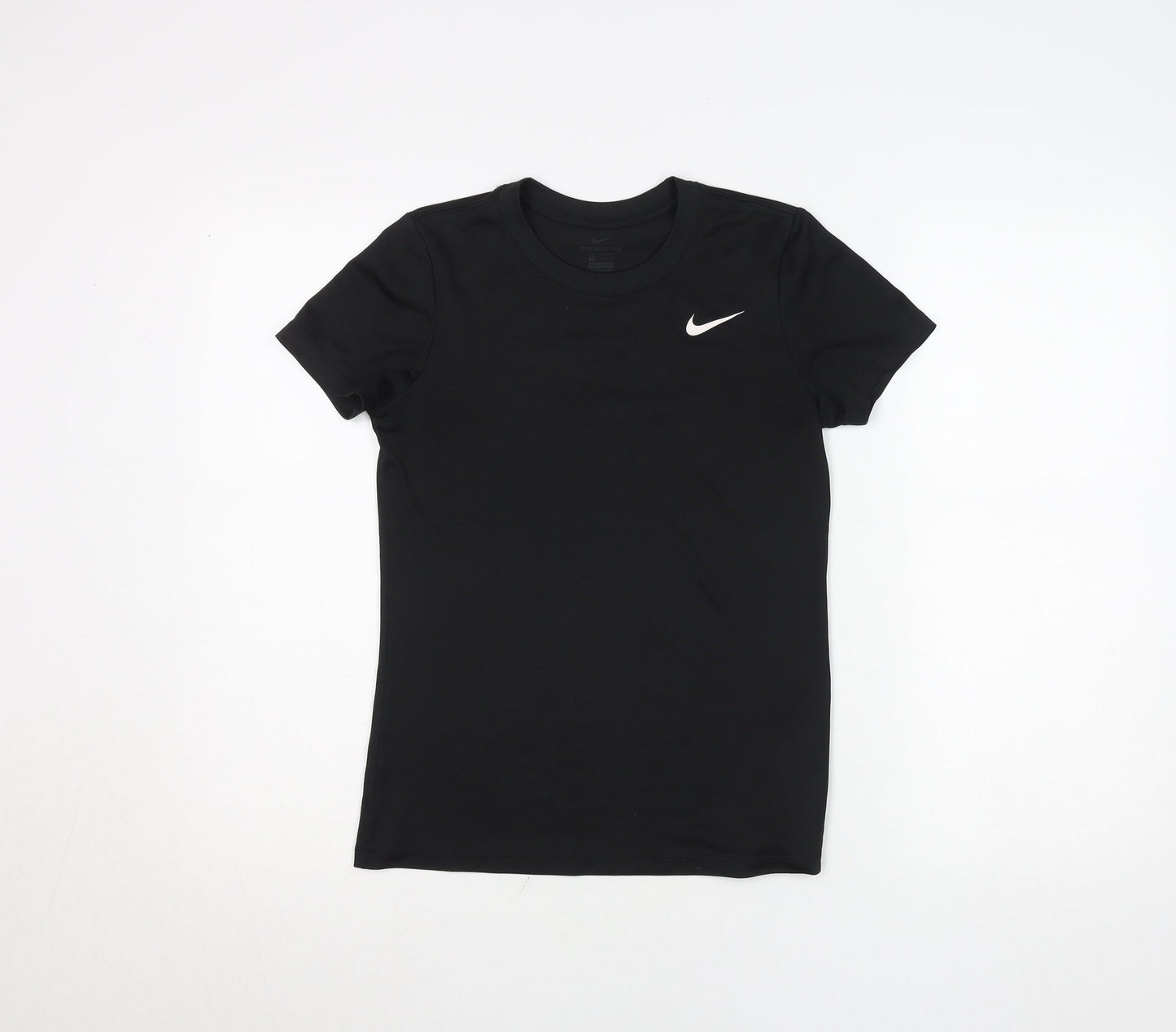 Nike Womens Black Dri-FIT Athletic T-Shirt Size M