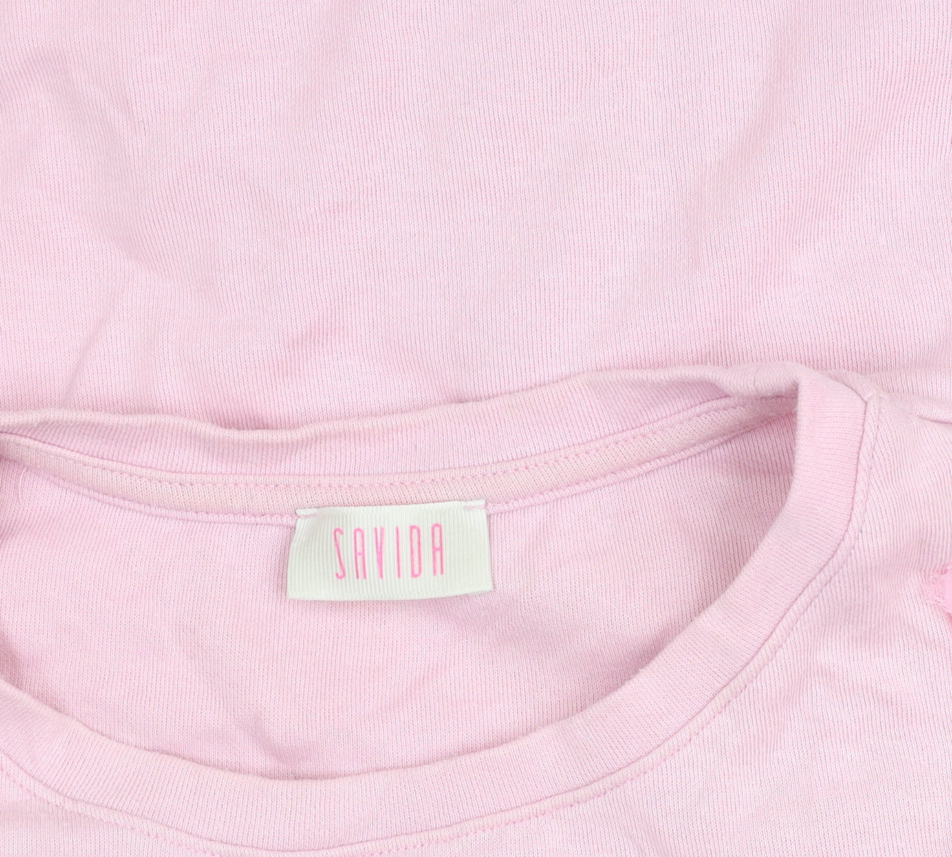 Womens UK Size M Savida Pink Basic T-Shirt