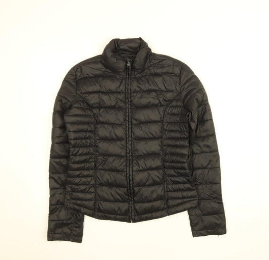 Womens UK Size S Atmosphere Black Puffer Jacket