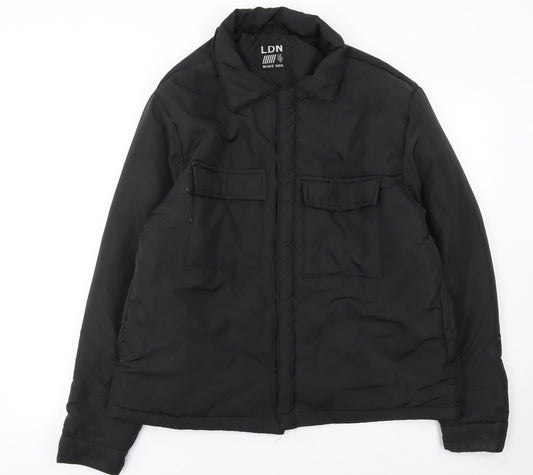 Womens UK Size L Brave Soul Black Puffer Jacket