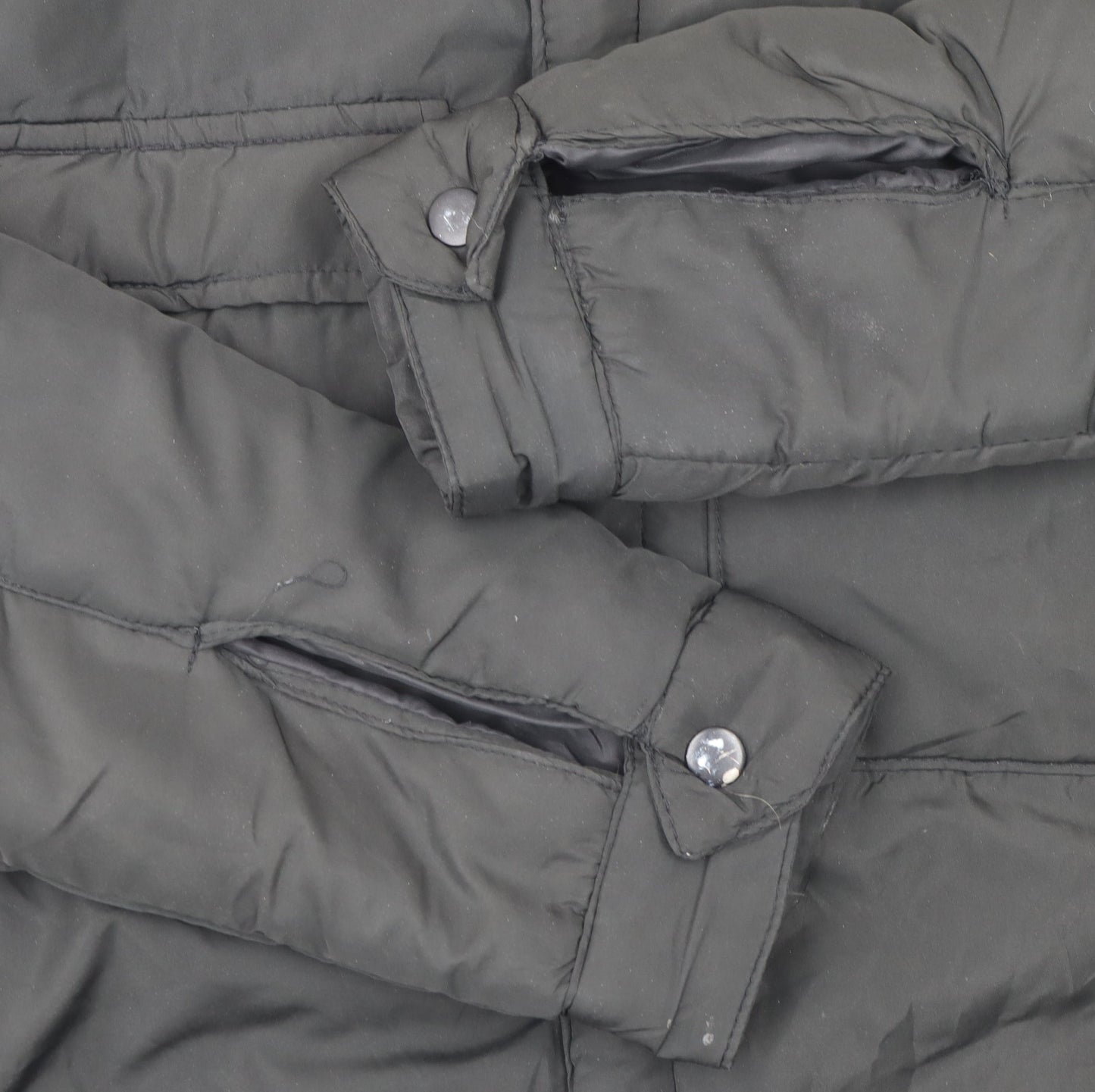 Womens UK Size L Brave Soul Black Puffer Jacket