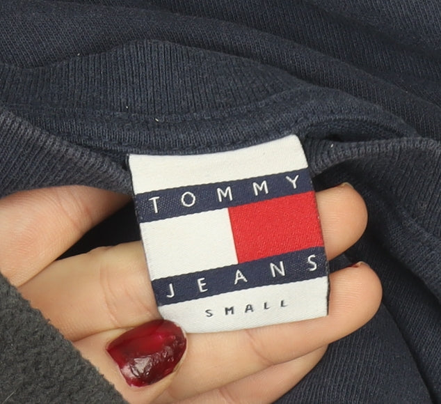 Mens UK Size S Tommy Jeans Blue T-Shirt