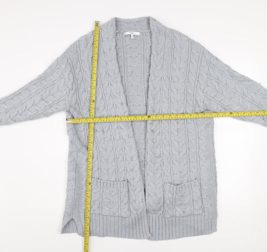 Womens UK Size 14 NEXT Grey Cardigan Jumper