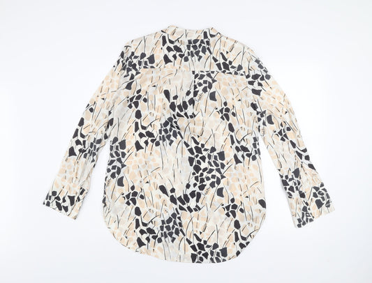Womens UK Size 8 H&M Multicoloured Basic Blouse