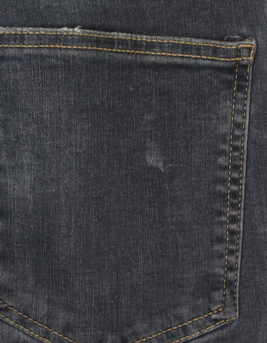 Zara Mens Blue Slim Fit Straight Denim Jeans Size 32