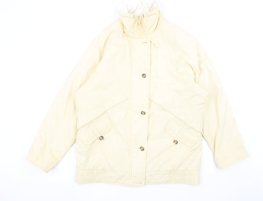 Womens UK Size 12 Telemac Beige Windbreaker Coat