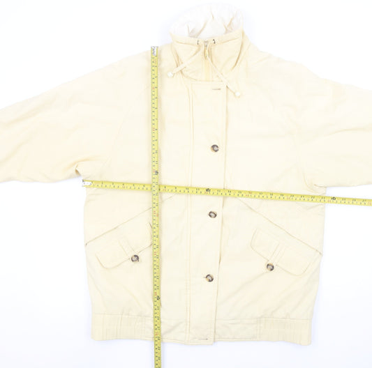 Womens UK Size 12 Telemac Beige Windbreaker Coat