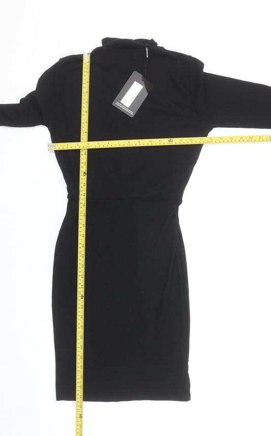 Womens UK Size 10 PRETTYLITTLETHING Bodycon Dress