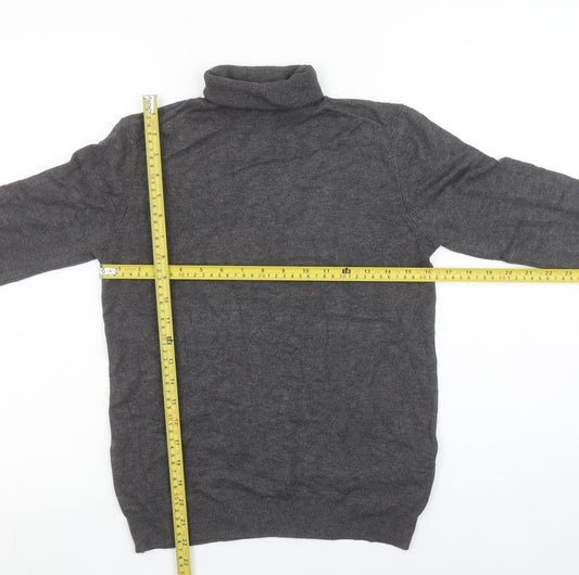 Womens UK Size 14 Zara Grey Pullover Jumper