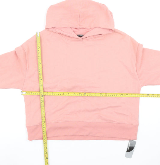 Womens UK Size M Dunnes Pink Pullover Hoodie