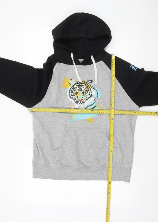 Mens UK Size S Traditional Crafts Multicoloured Pullover Hoodie
