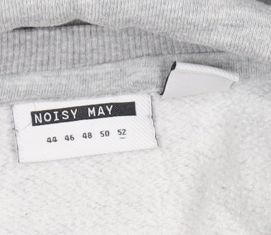Womens UK Size 16 Noisy may Grey Pullover Sweatshirt
