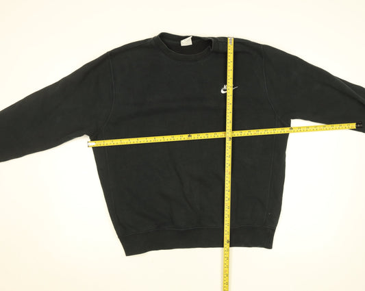 Mens UK Size M Nike Black Pullover Sweatshirt