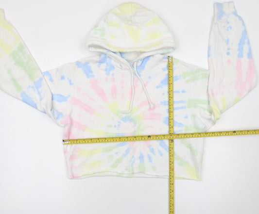 Hollister Women’s XS Tie Dye Pullover Hoodie Pastel Cotton Blend