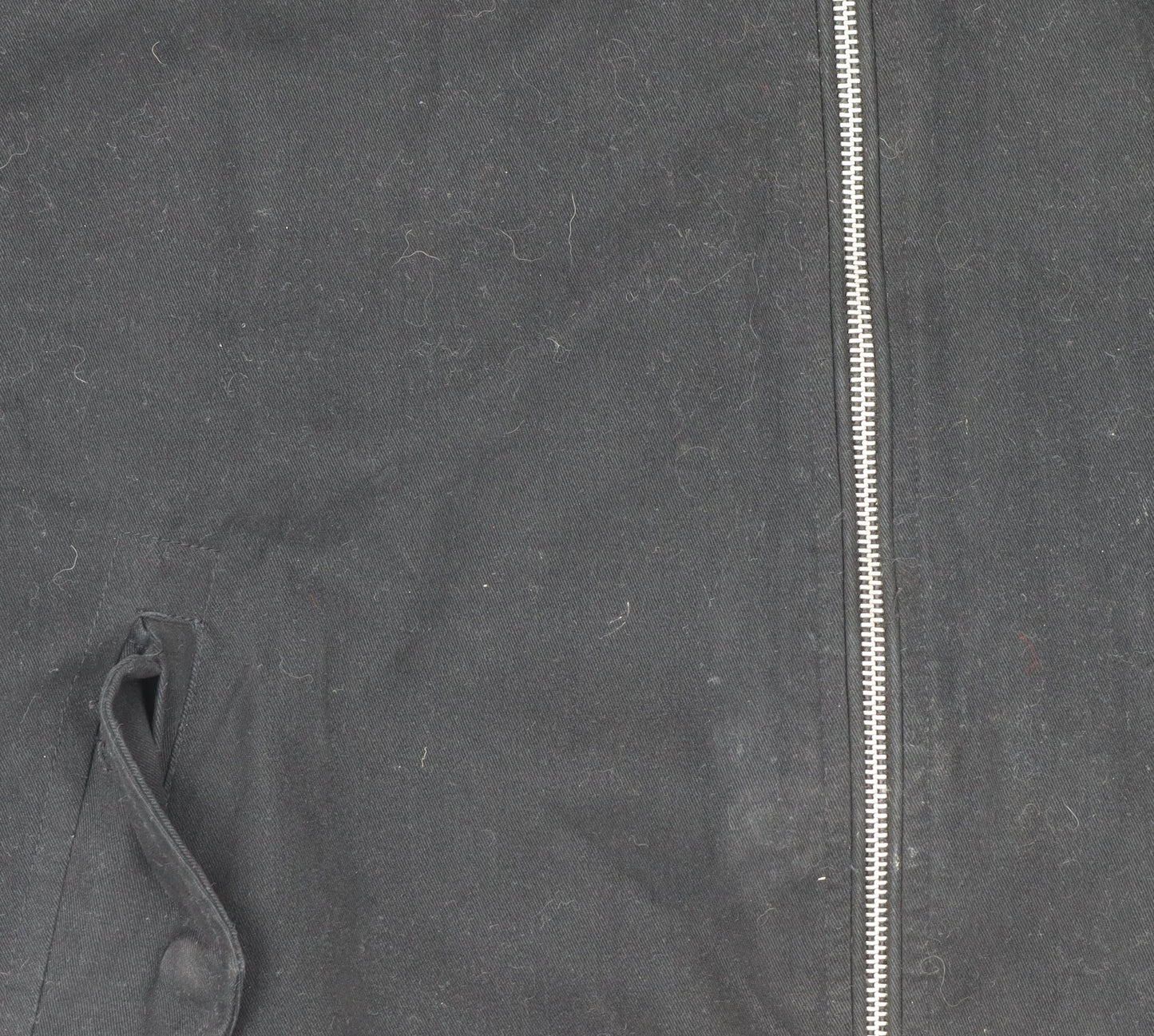 Mens UK Size XL Topman Black Bomber Jacket