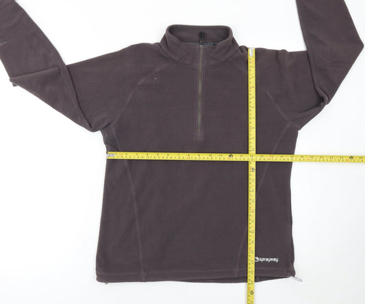 Womens UK Size 12 Sprayway Grey Pullover Sweatshirt