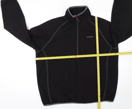 Mens UK Size XL Craghoppers Black Pullover Sweatshirt